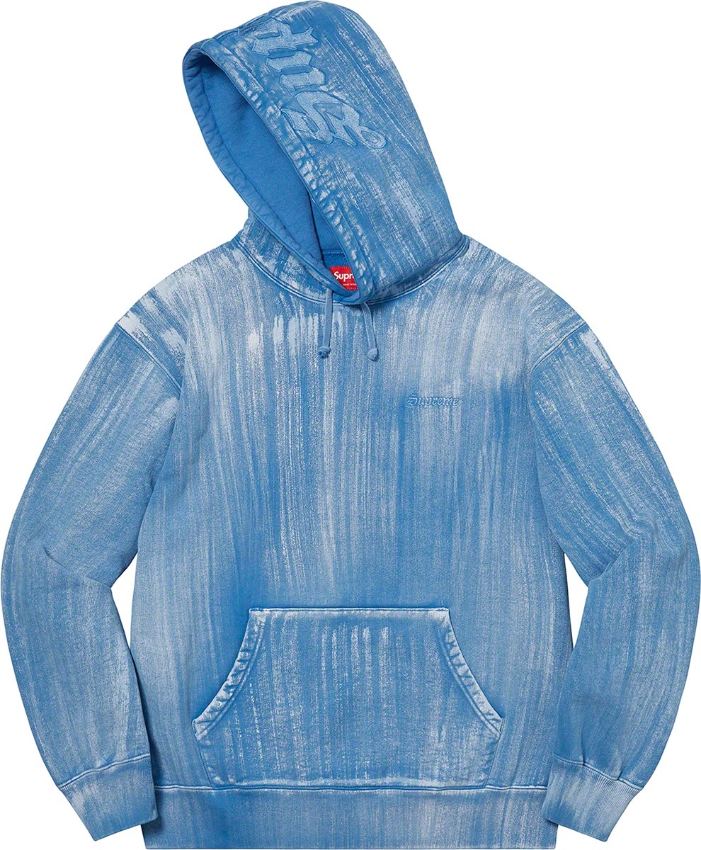 Brush Stroke Hooded Sweatshirt view 10